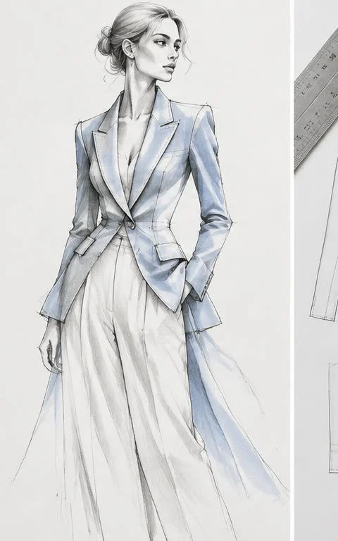 Fashion Illustration editorial study